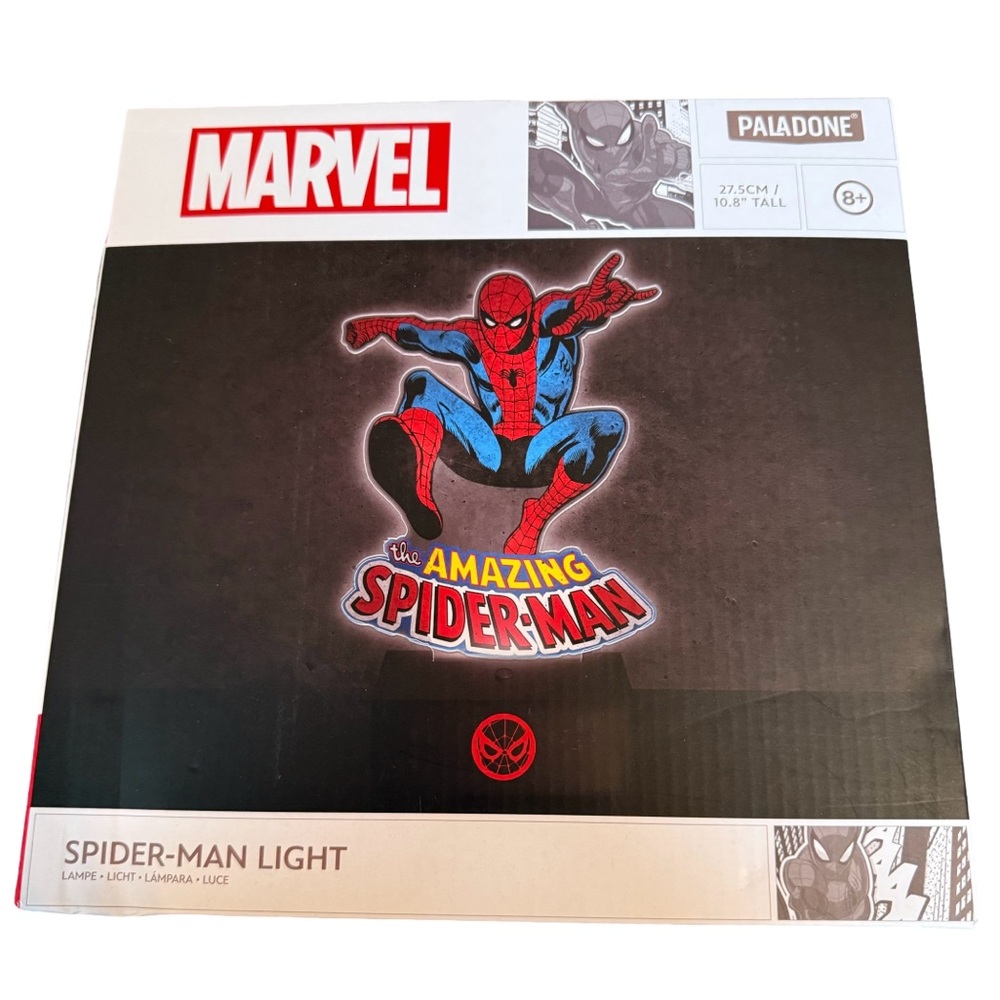 Marvel Spider-Man USB Light with Red and Blue